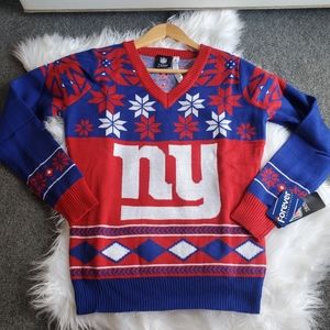 NWT NY Giants NFL/ Foco Women's Sweater - Size Small